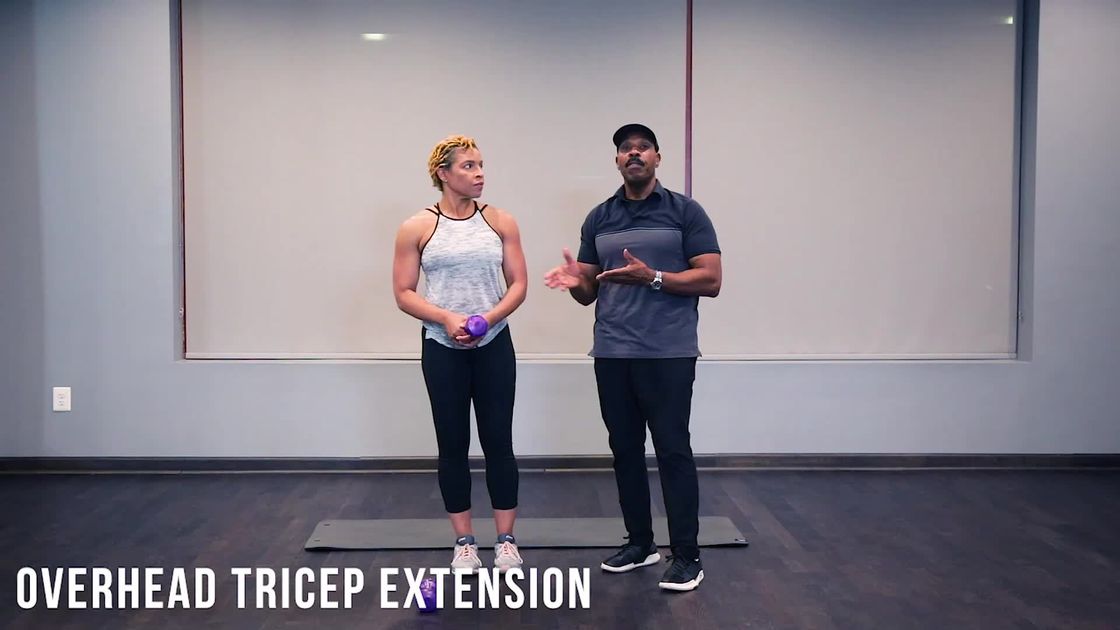preview for Overhead Tricep Extension | Oprah Magazine