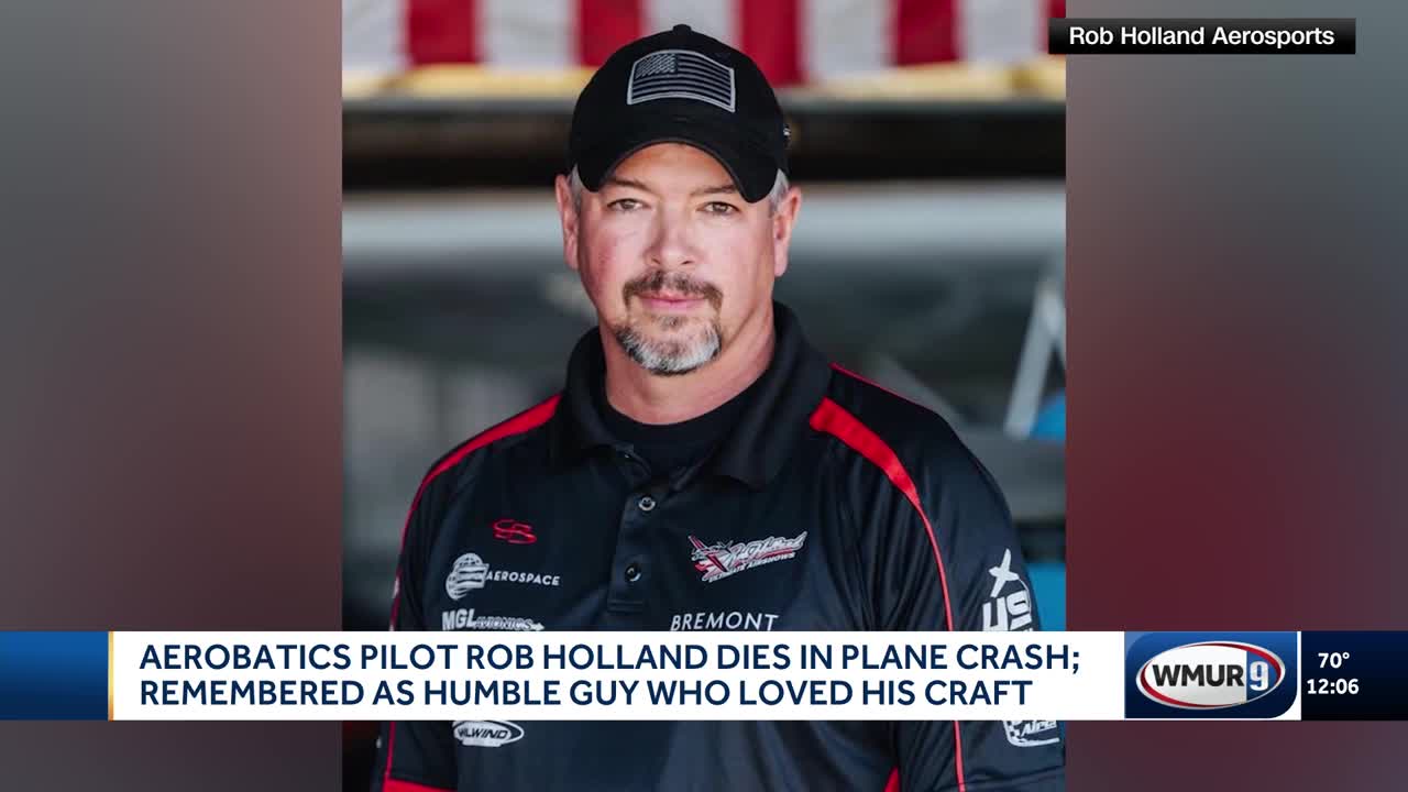 Pilot Rob Holland remembered in NH after crash