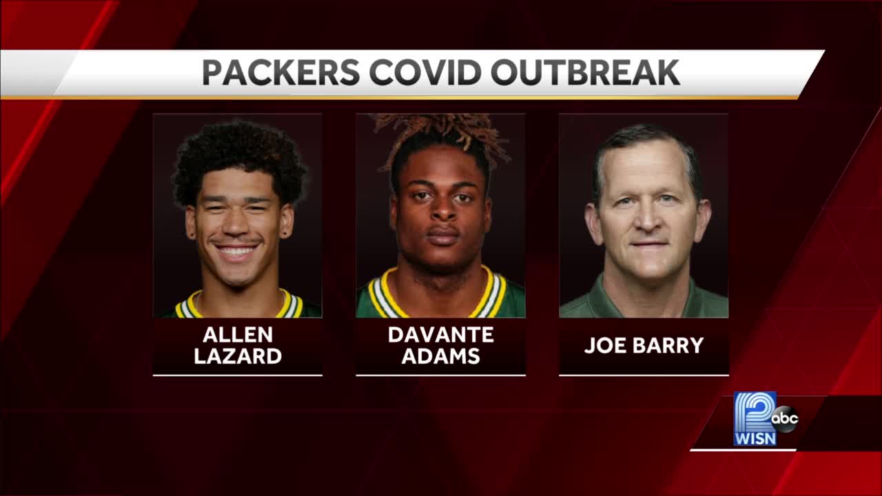 Packers receiver Allen Lazard joins Davante Adams on COVID-19 list