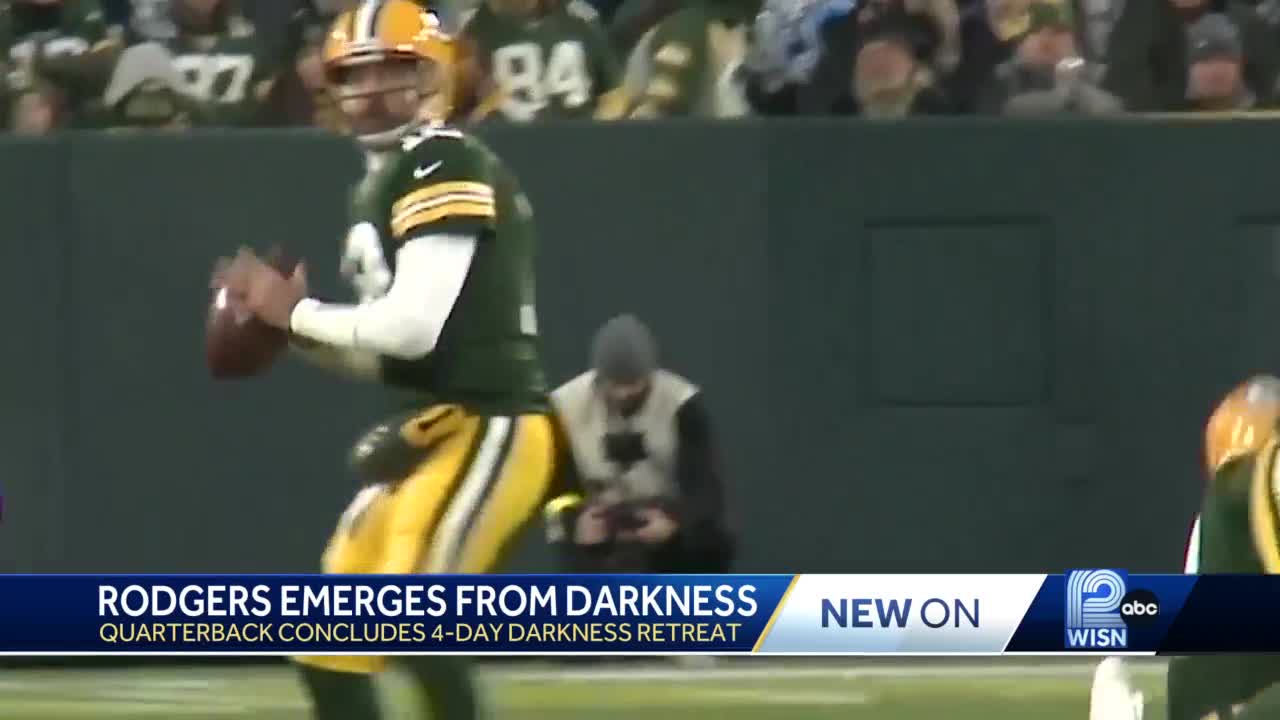 Aaron Rodgers: NFL quarterback completes 'darkness retreat,' ESPN reports