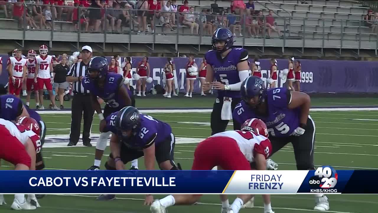 Fayetteville high school football live scores, updates from Week 7