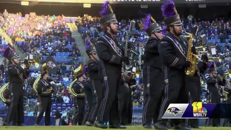 Ravens Unveiling New Band Uniforms at Home Opener