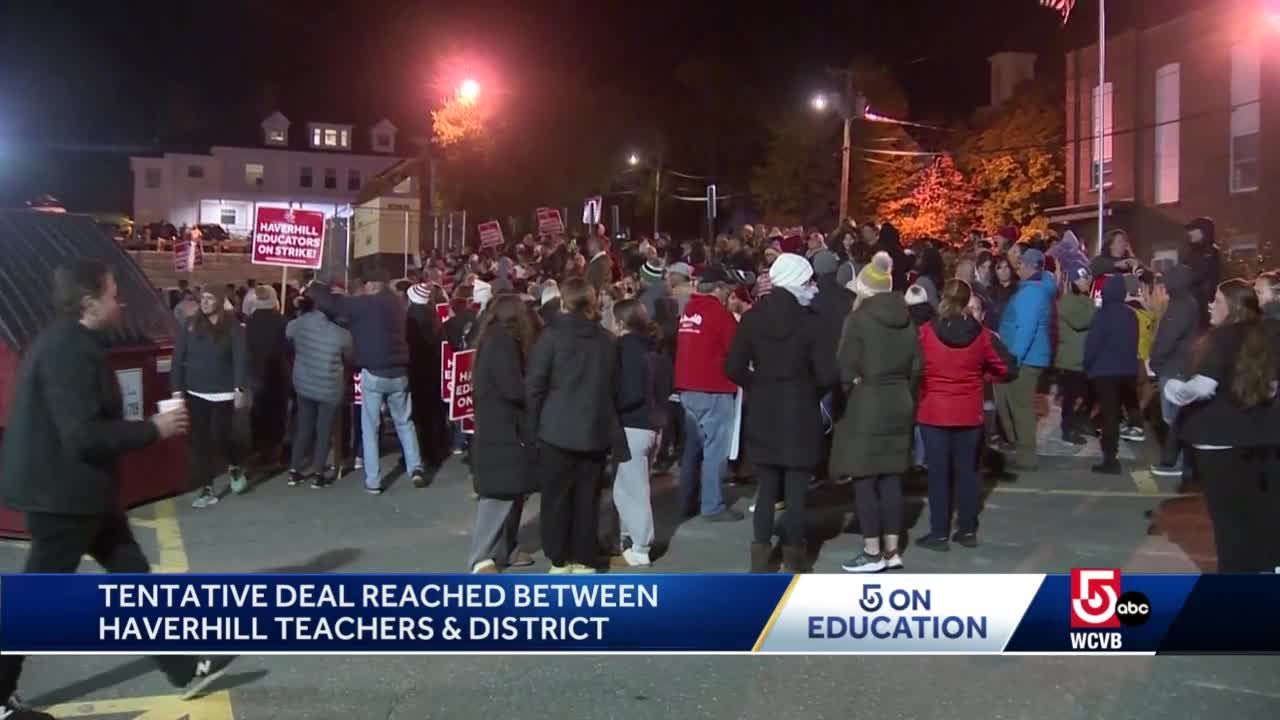 Schools open in Haverhill after tentative deal reached