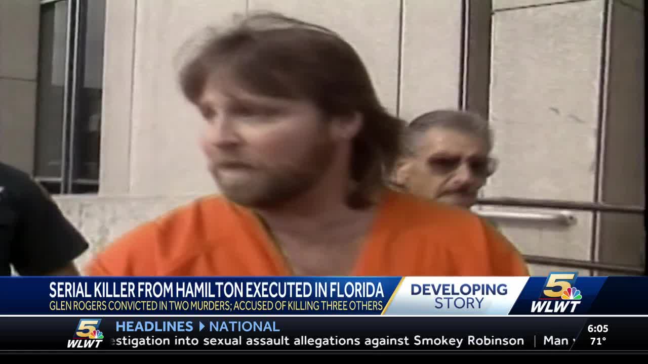 Glen Rogers, serial killer from Hamilton, Ohio, executed in Florida