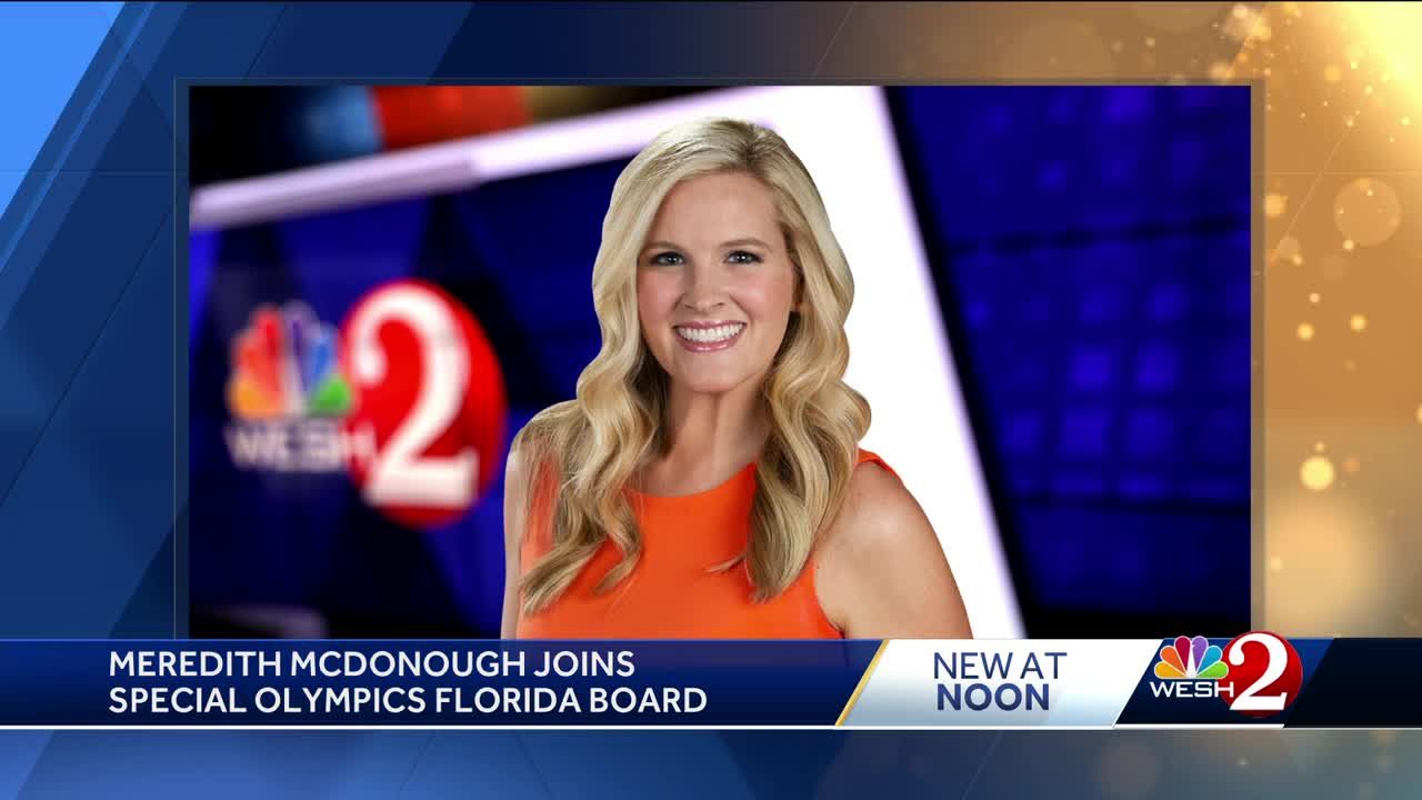 Meredith McDonough of WESH2 joins Special Olympics Florida