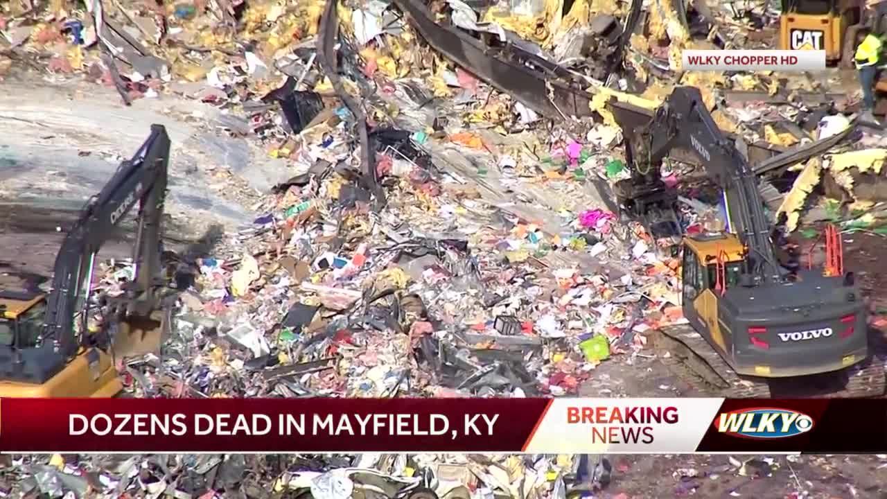 Mayfield, Kentucky candle factory destroyed by tornado