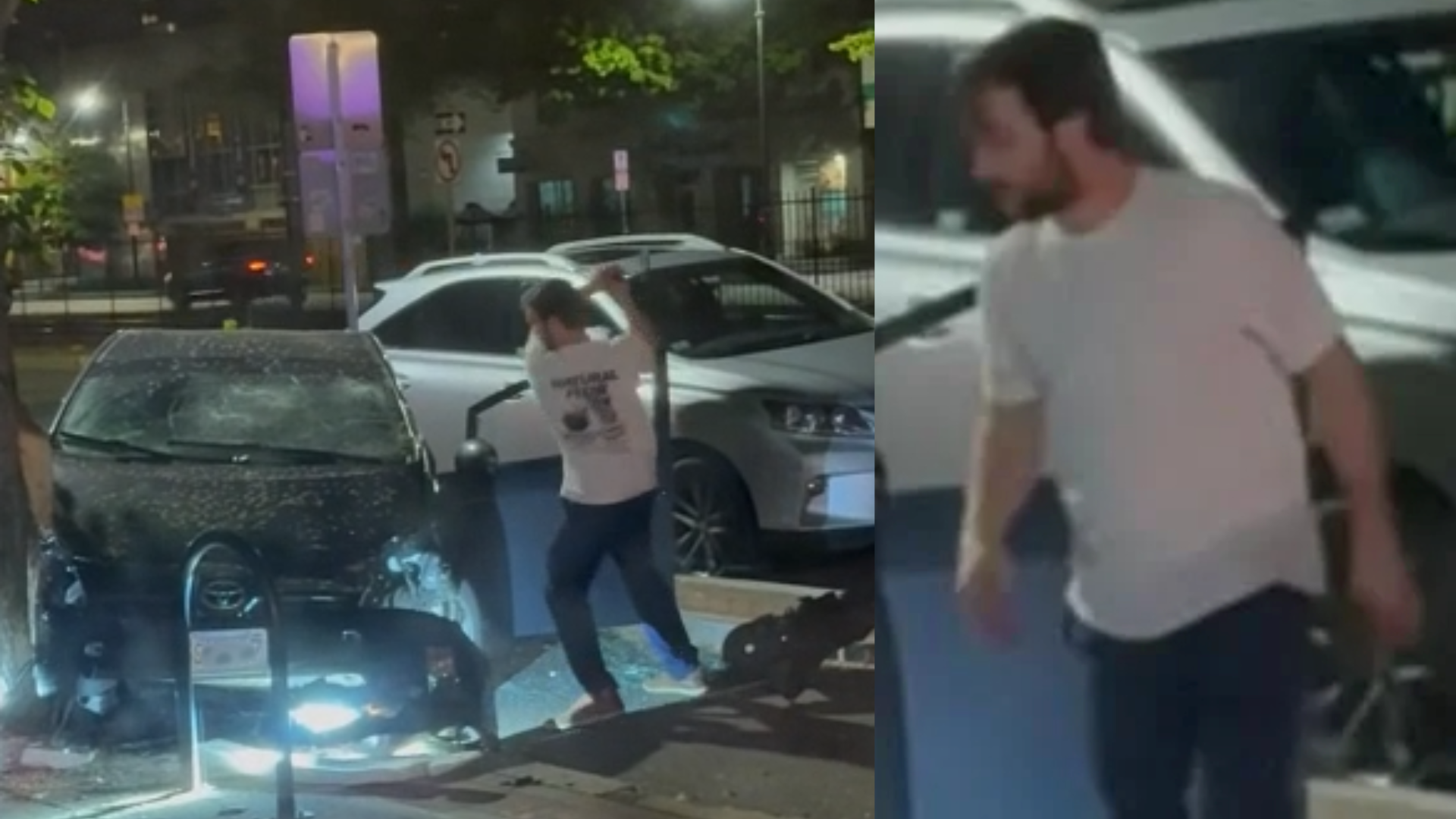 Suspect in Boston road rage incident sought, vandalized victim's car with hatchet, police say