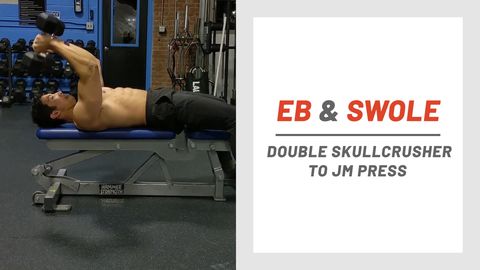 preview for Eb & Swole: Double Skullcrusher to JM Press