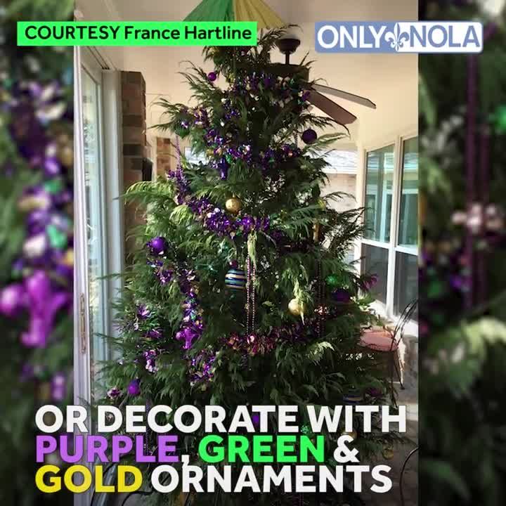 Decorating {Mardi Gras} Trees :: It's Not Just For Christmas Anymore