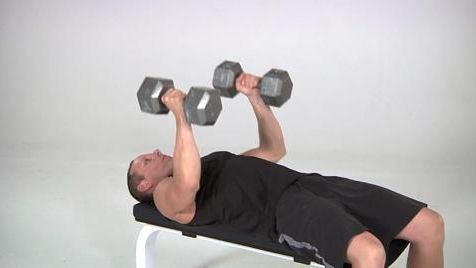 preview for 1-1 Alternating Neutral-Grip Dumbbell Bench Press