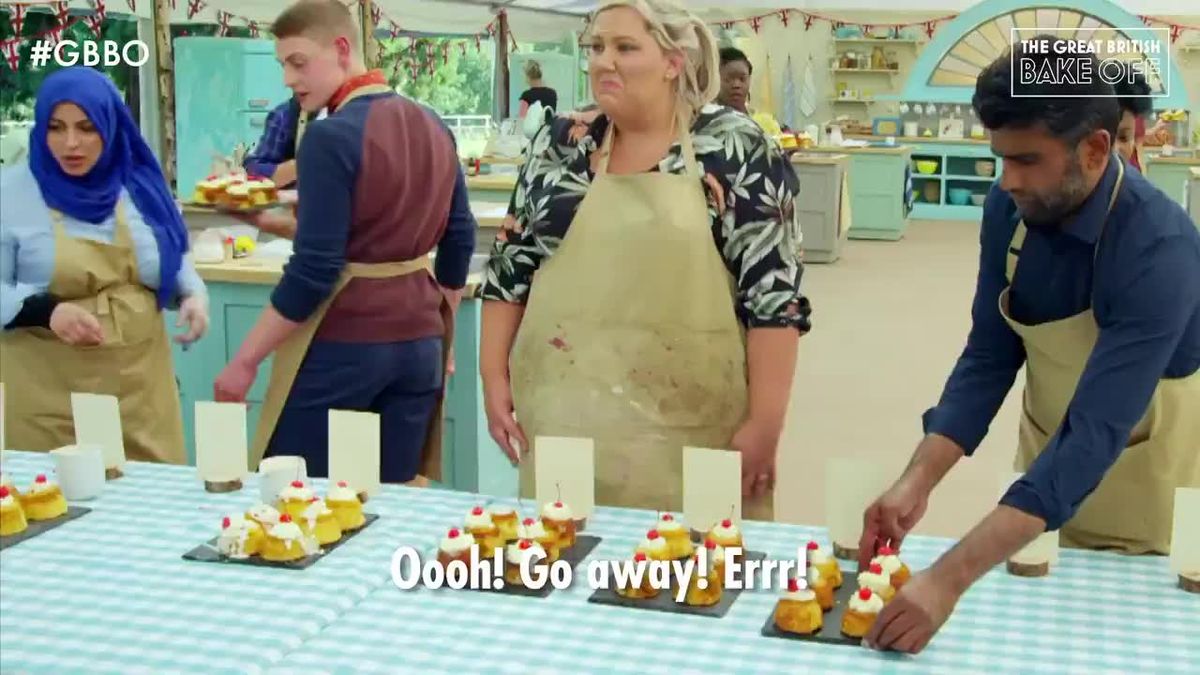 preview for Bake Off ignites #CakeGate as bakers collide (C4/Love)