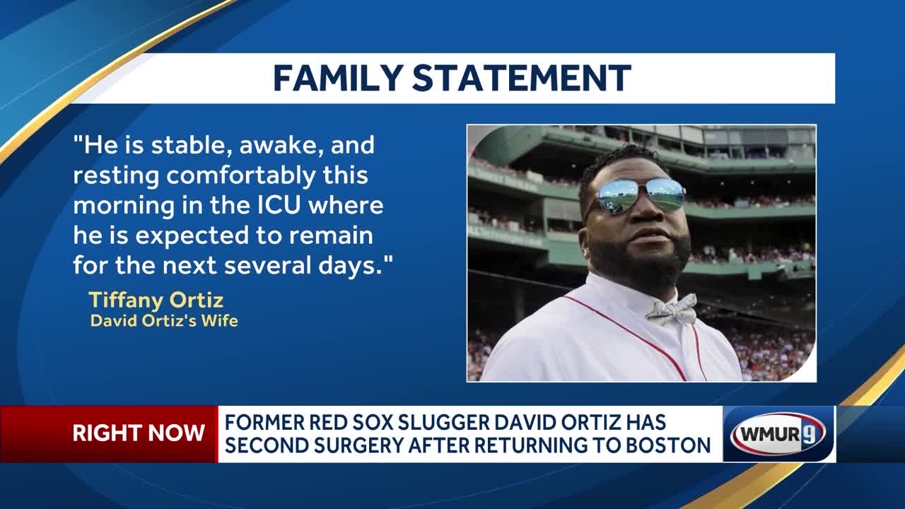 David Ortiz shooting: Big Papi condition updated to good - Sports  Illustrated