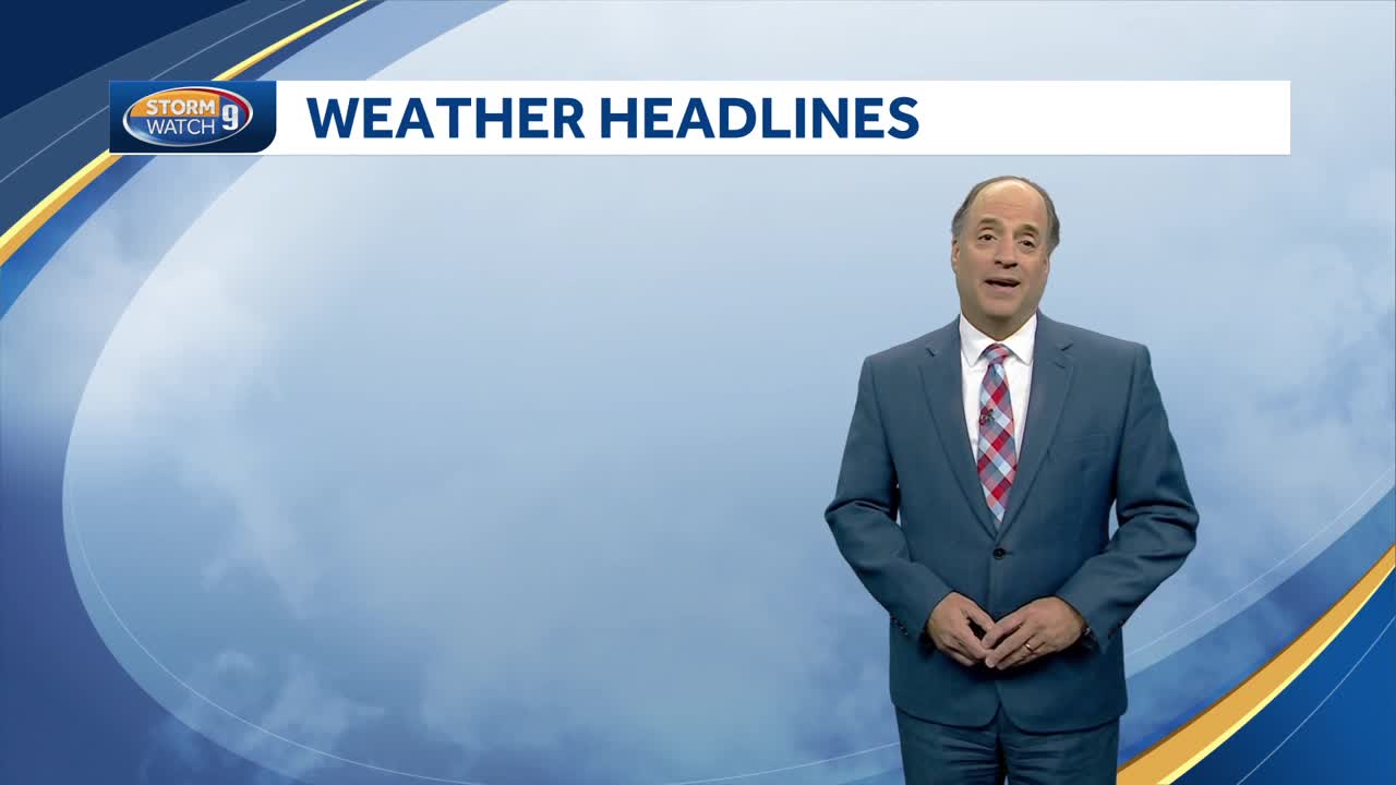 Video: Rain overnight ends as wet snow for some