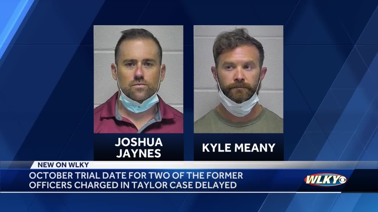 Trials for 2 ex-LMPD officers charged in Breonna Taylor raid delayed to next year