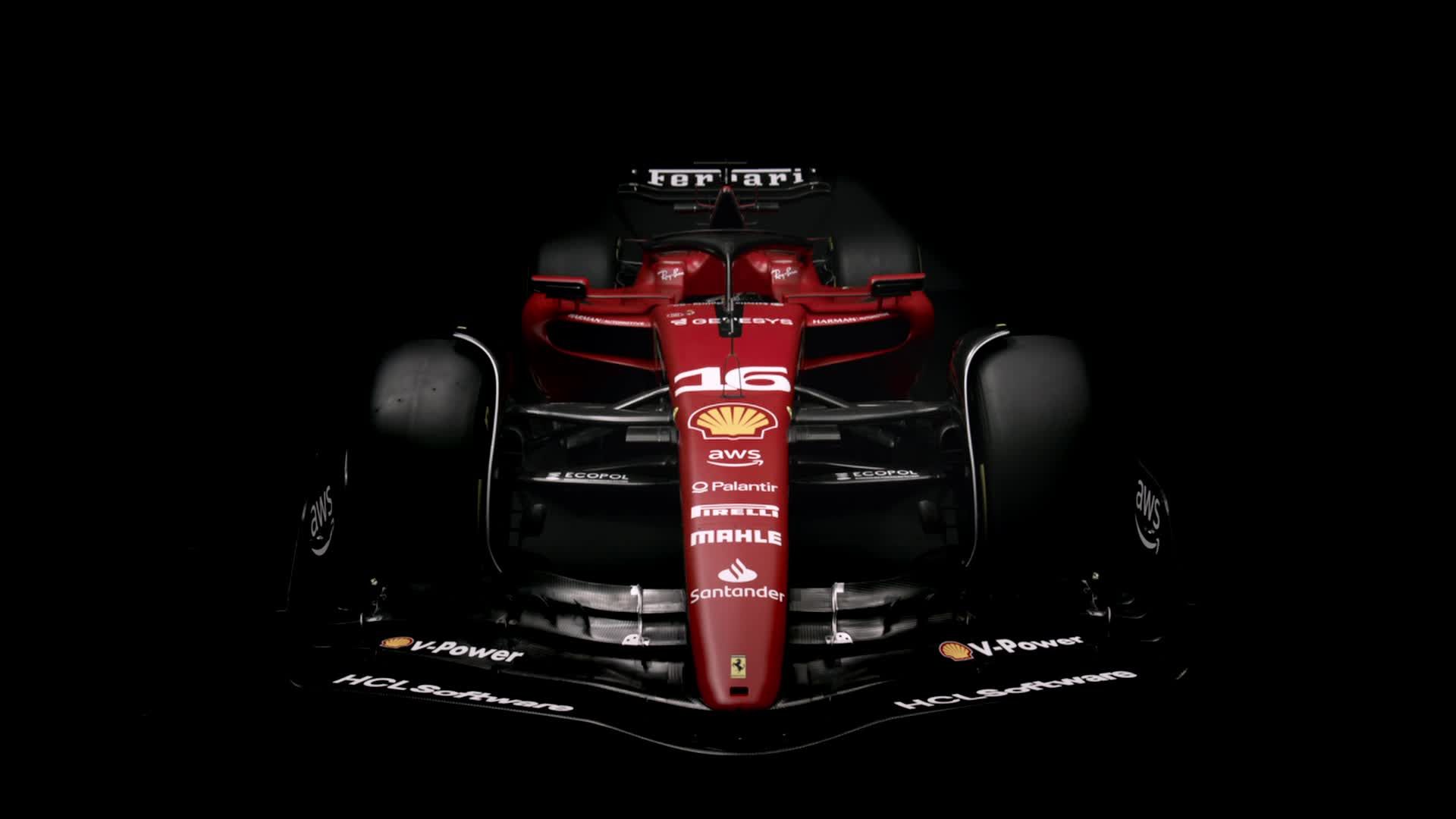 Ferrari Sf23 Fórmula 1 C. Sainz E C. Campeonato Lecerc 2023 F1