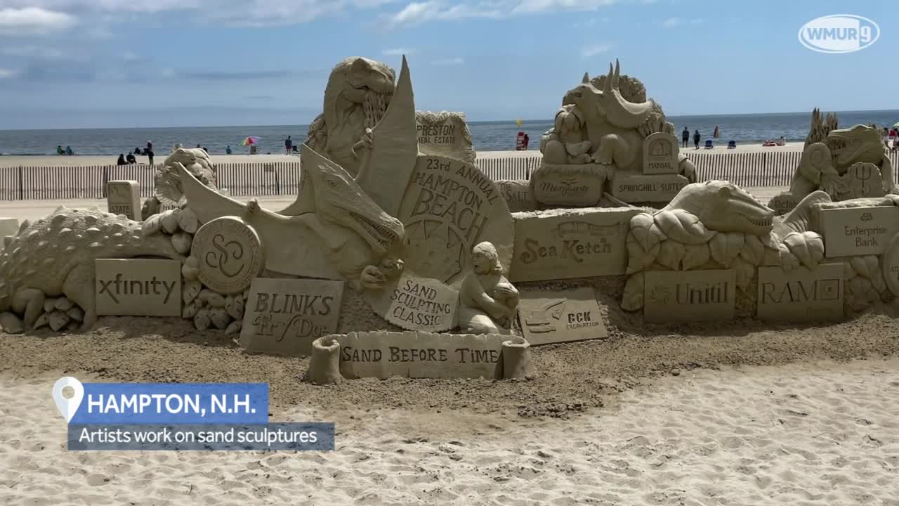 Hampton Beach Sand Sculpting Classic