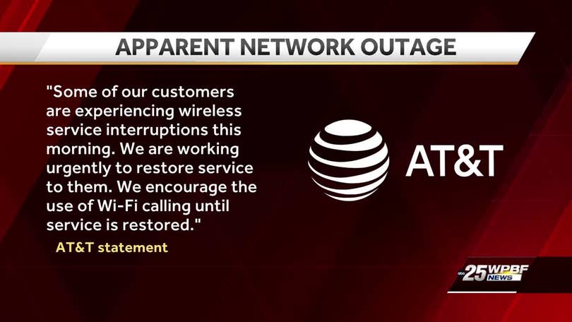 Nationwide outage impacting AT&T and other cellphone carriers