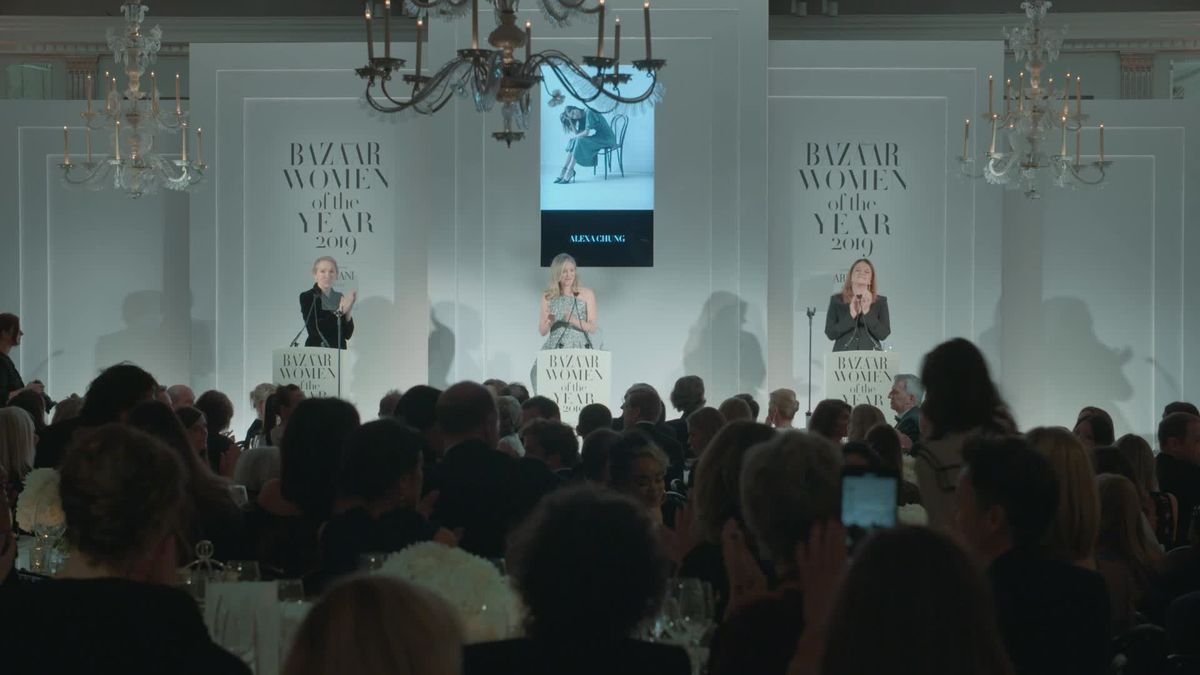 preview for Alexa Chung: Harper's Bazaar Women of the Year 2019