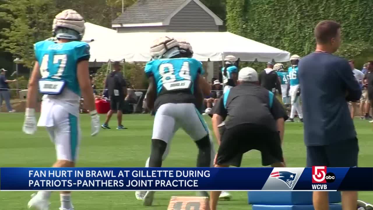 Panthers, Patriots Brawl At Joint Practice, Fan Injured In Melee