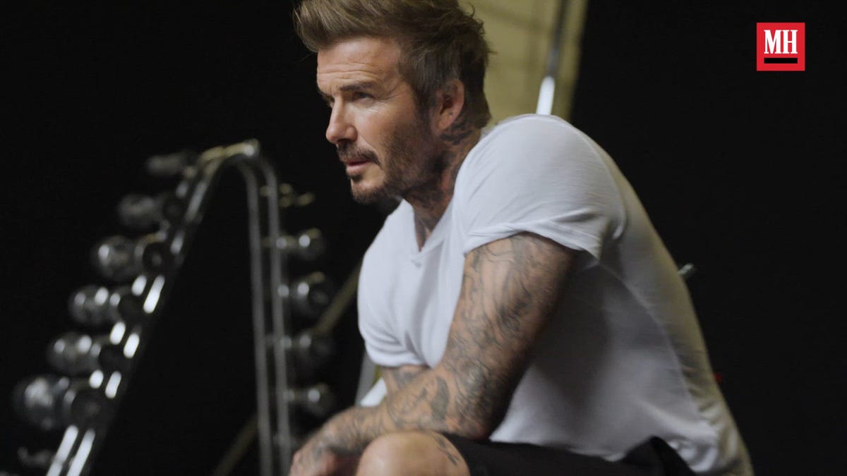 preview for David Beckham | Train Like | Men's Health