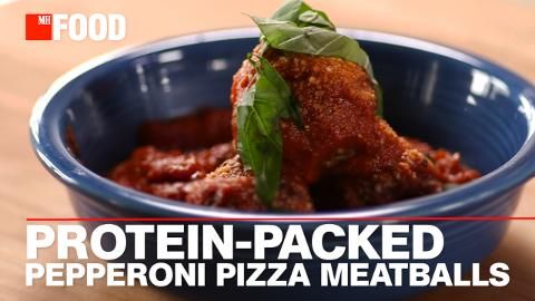 preview for Protein-Packed Pepperoni Pizza Meatball