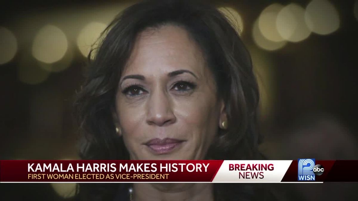 preview for Vice President-elect Kamala Harris makes history