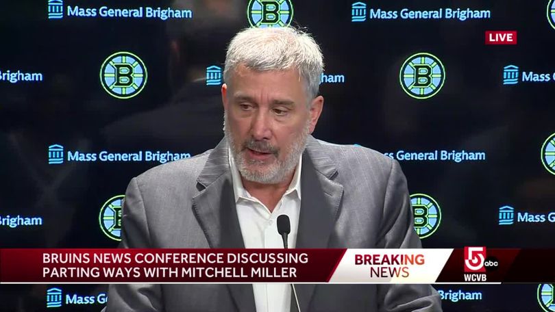Bruins cut ties with Mitchell Miller, who bullied Black classmate