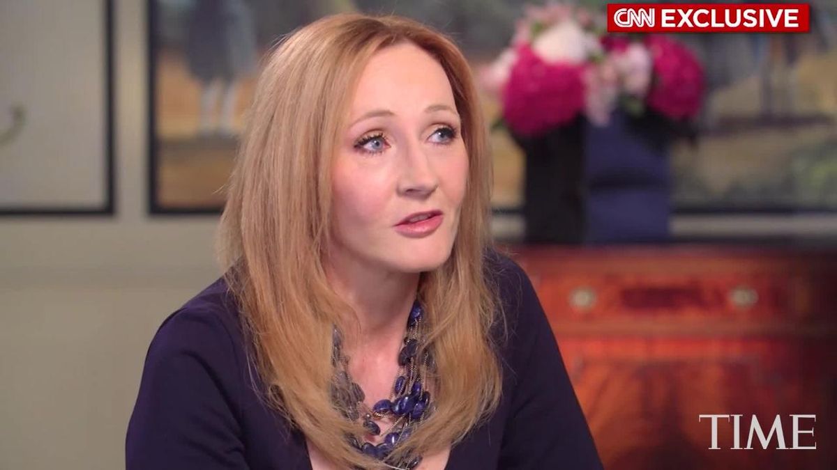 preview for J.K. Rowling Explains the Time She Wrote a Secret Fairy Tale on Her Party Dress
