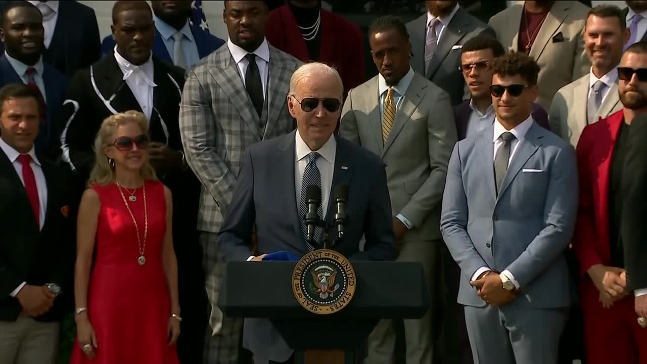 Kansas City Chiefs honored at the White House 