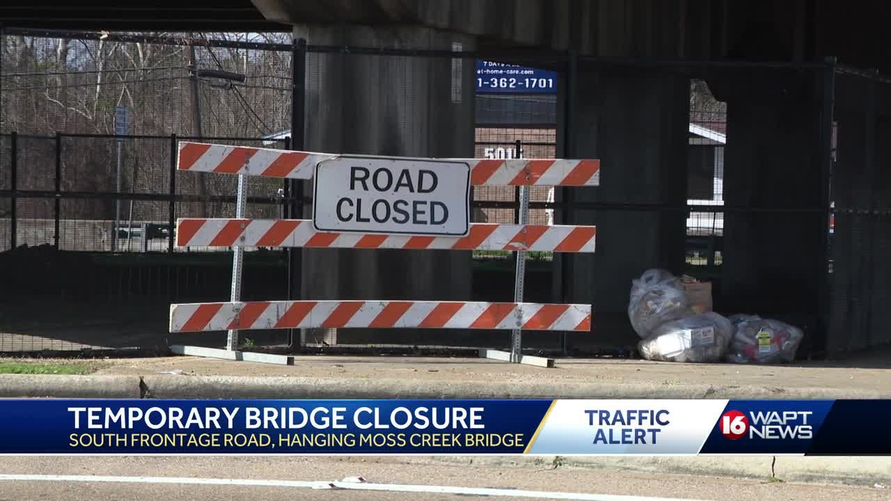 MDOT closes bridge on South Frontage Road in North Jackson