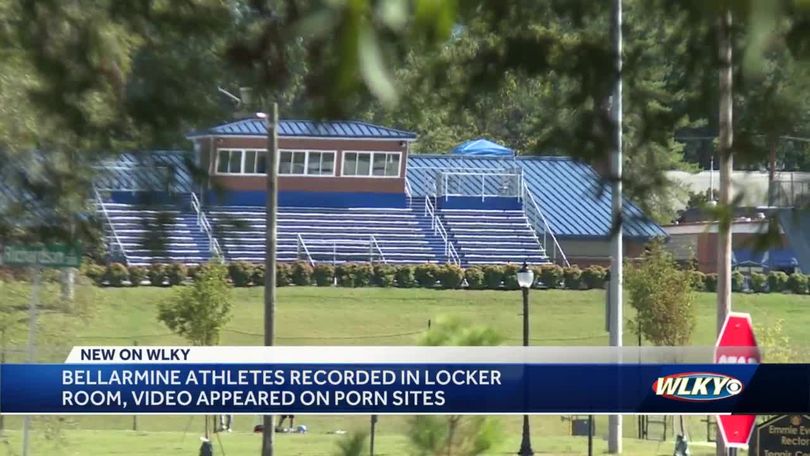 High School Locker Room - Secretly recorded footage of Bellarmine athletes posted to porn site,  officials say