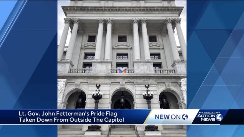 Lt. Gov. Fetterman defies law to mark start of Pride Month 