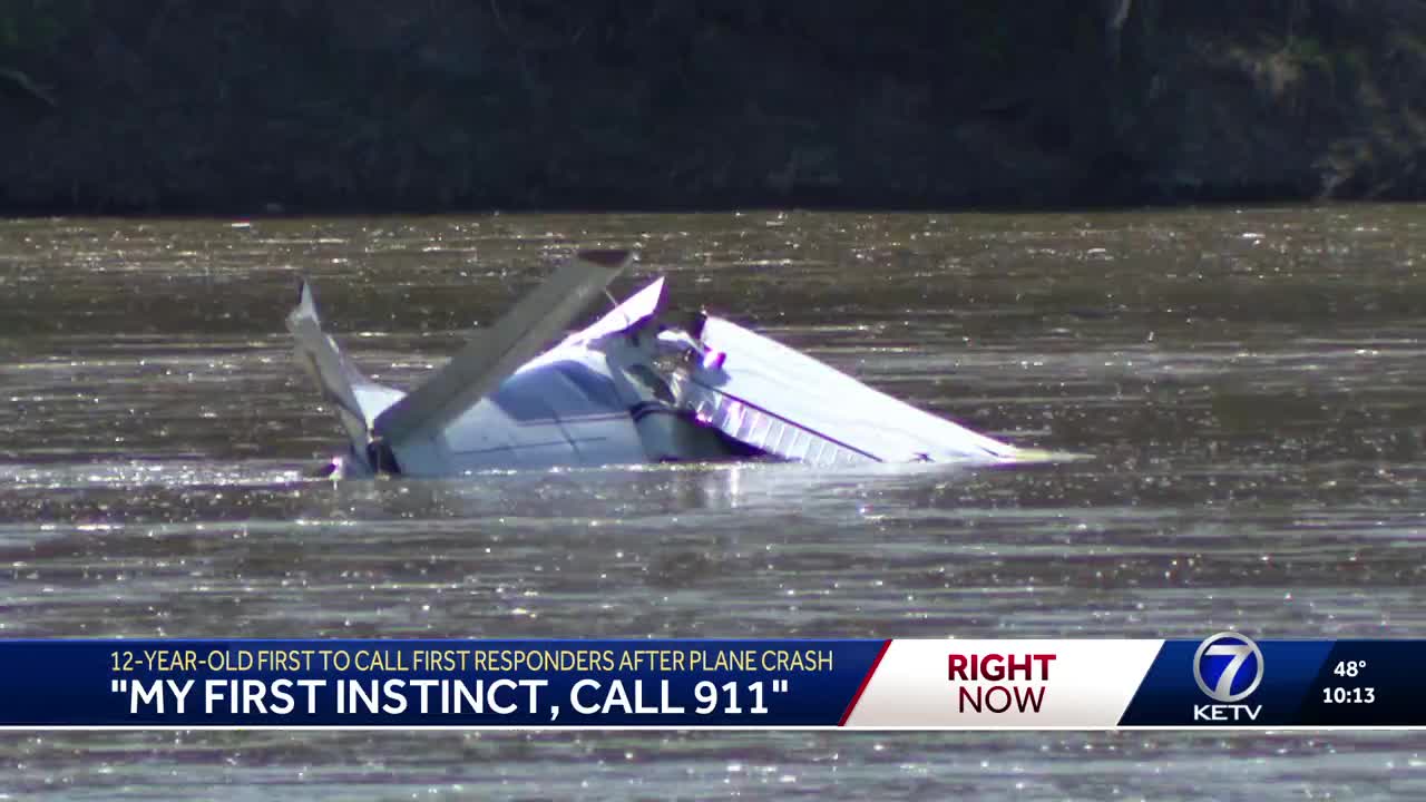'My first instinct, call 911': 12-year-old first to call first responders after plane crash
