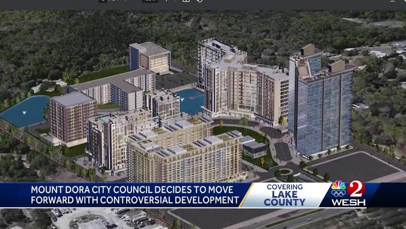 Mount Dora leaders advance controversial Mount Dora project