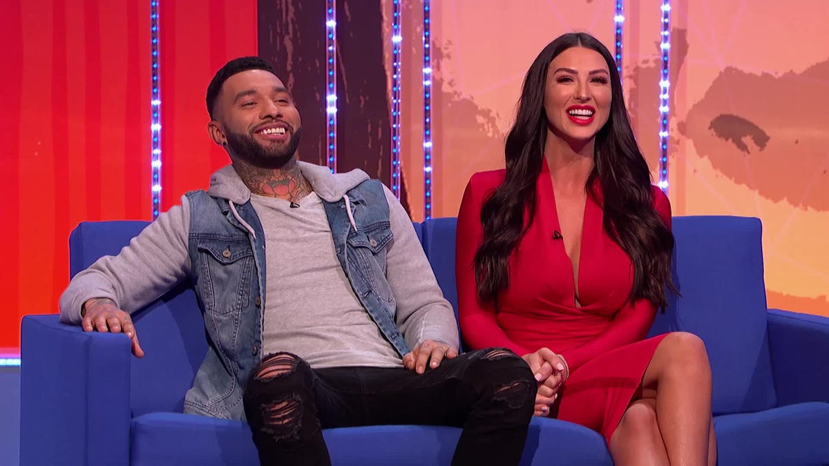 Jermaine Pennant and Alice Goodwin on Your Face or Mine (Comedy Central UK)