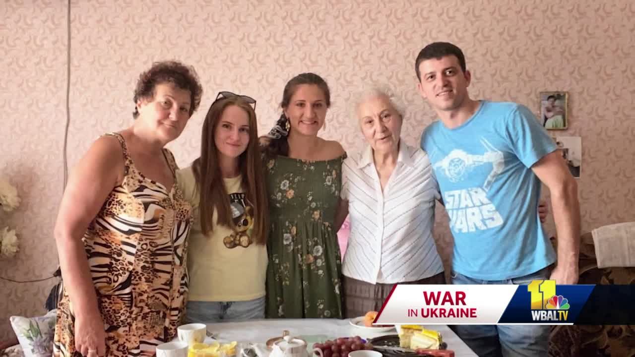 Family in Ukraine tell Marylanders they fear worsening conditions