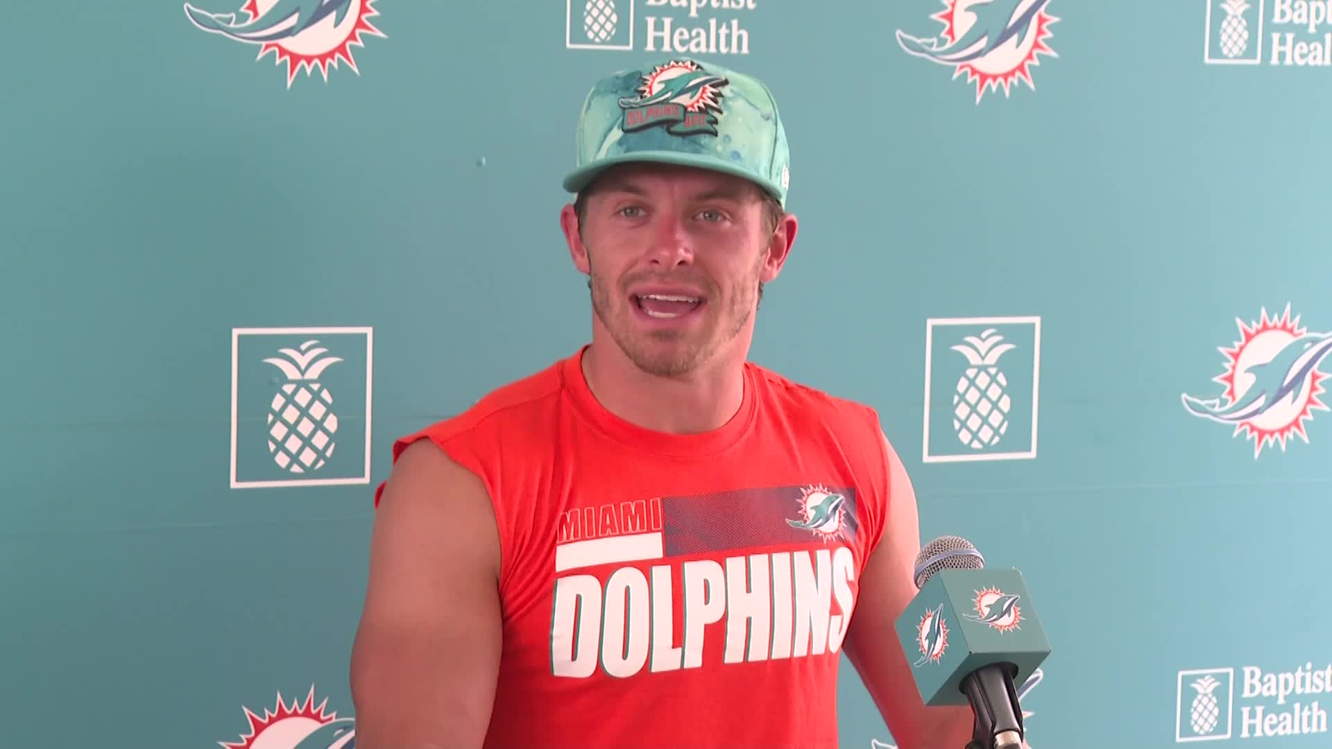 Dolphins' Ramsey carted off with knee injury. Day 2 camp report