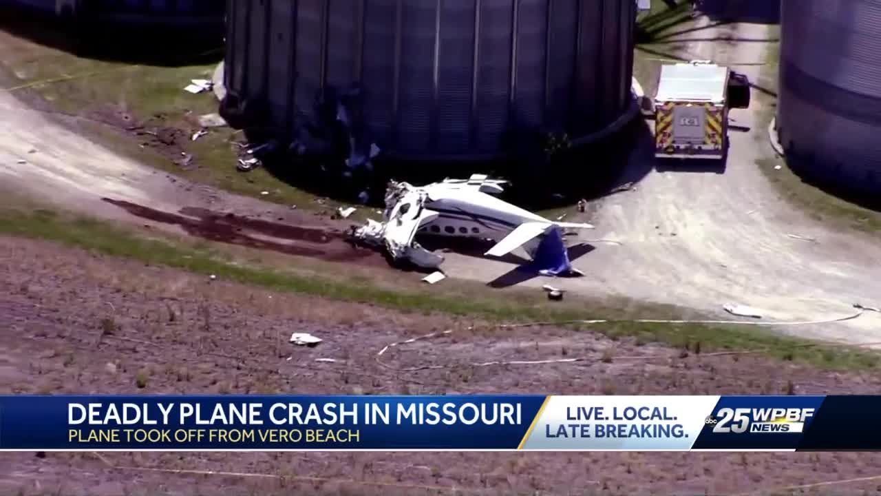 Pilot of plane that departed from Vero Beach killed in crash in Missouri