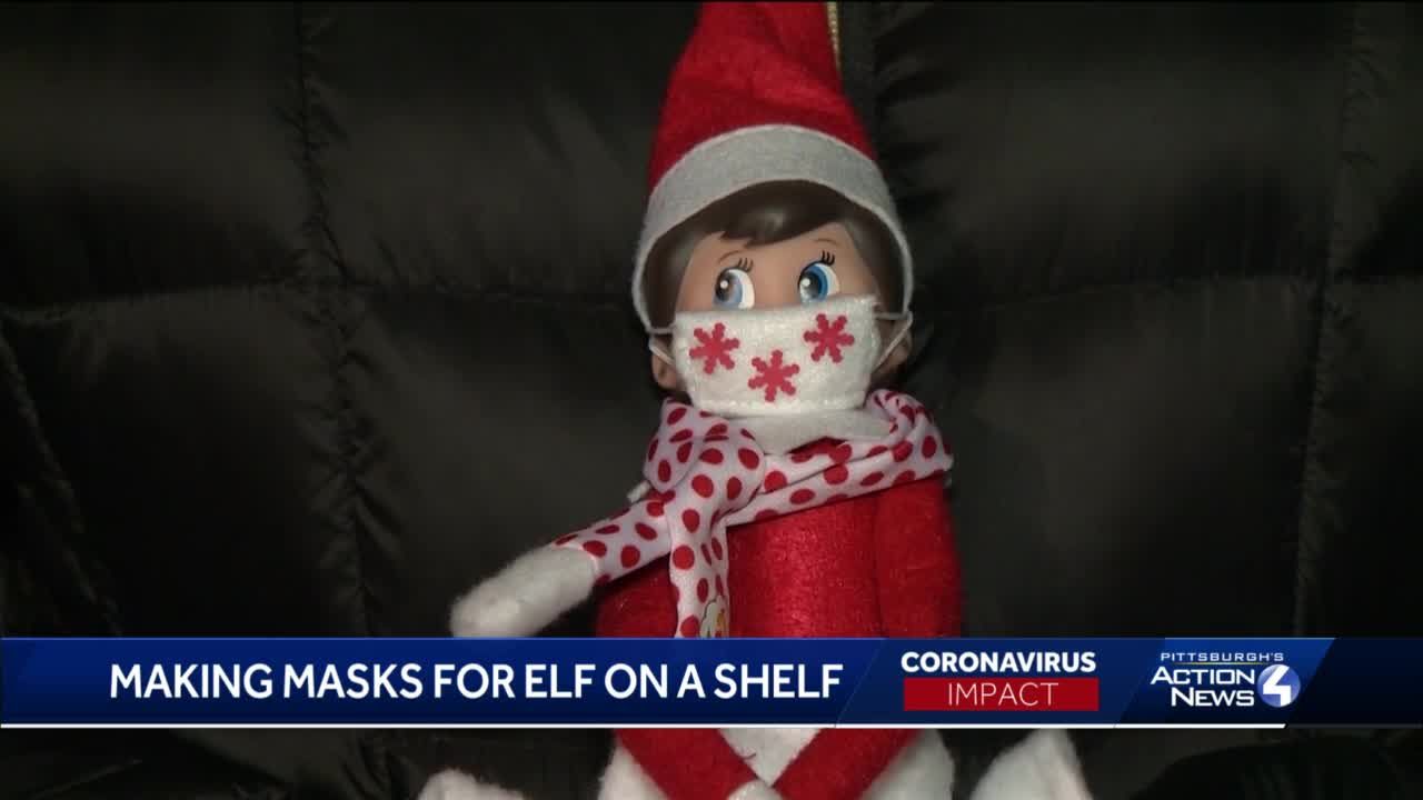 Norwin woman makes masks for Elf on the Shelf