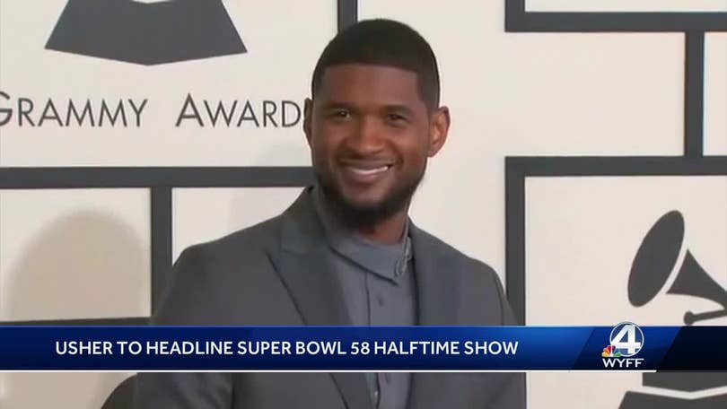 Usher is the 2024 Super Bowl Halftime Show performer