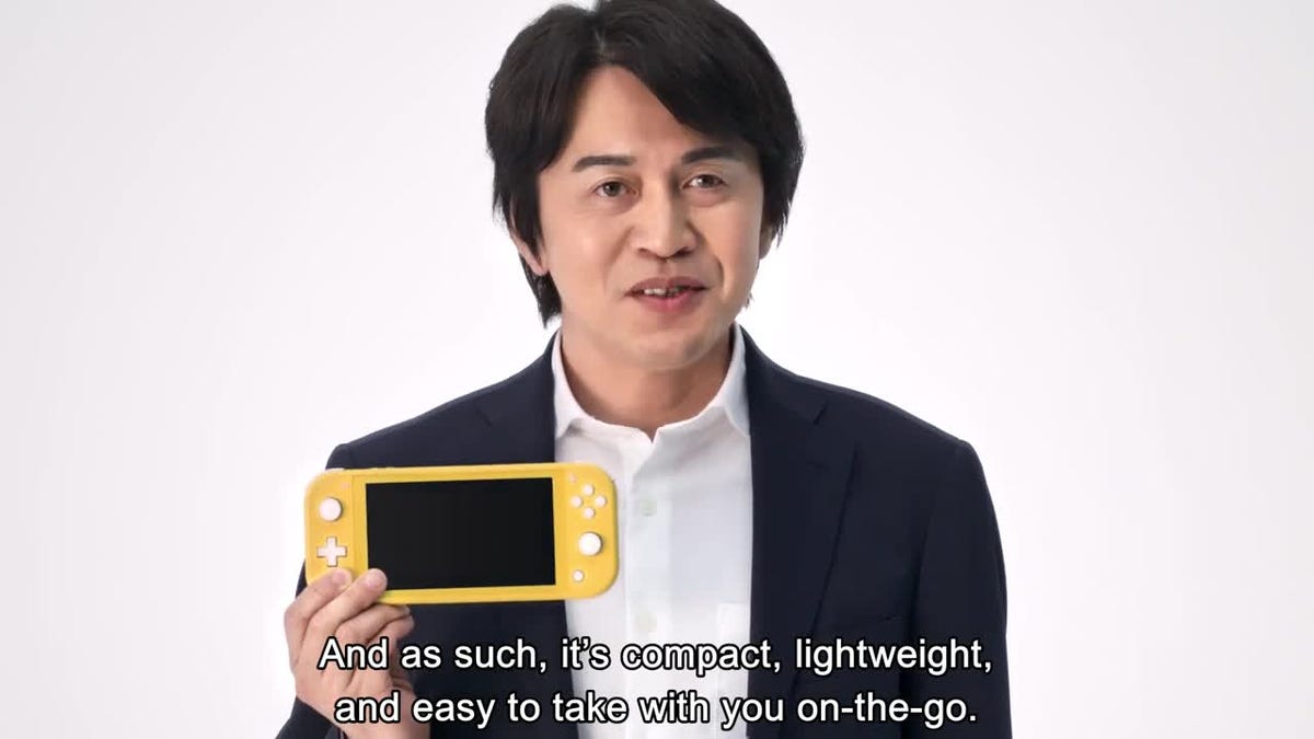 Nintendo finally unveils Switch Lite and announces release date