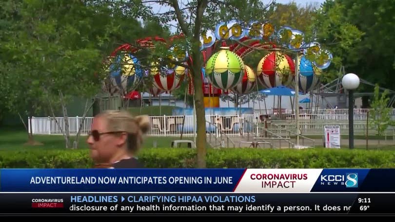 Adventureland Park Says Opening Day Pushed Back To June