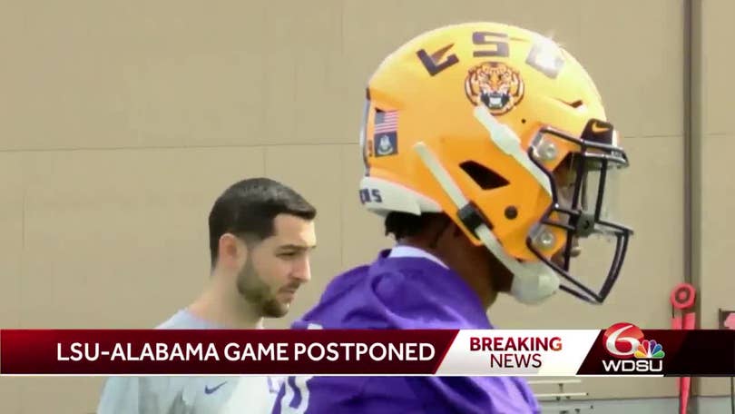 Alabama vs. LSU game postponed as Tigers battle through COVID-19 outbreak  within program 