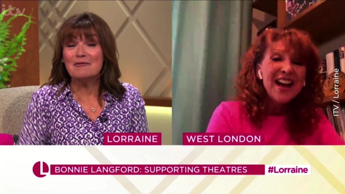 Lorraine Kelly awkwardly slates Cats to Bonnie Langford