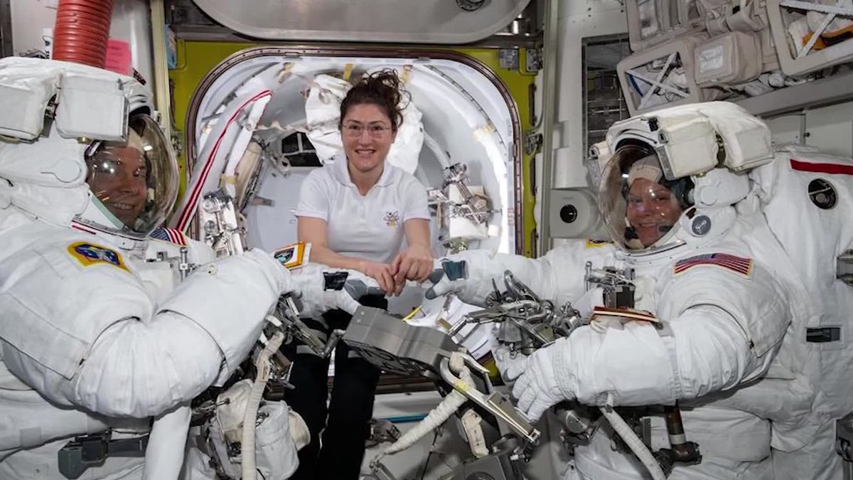 preview for NASA's first all-female spacewalk is delayed because there aren't enough spacesuits that fit