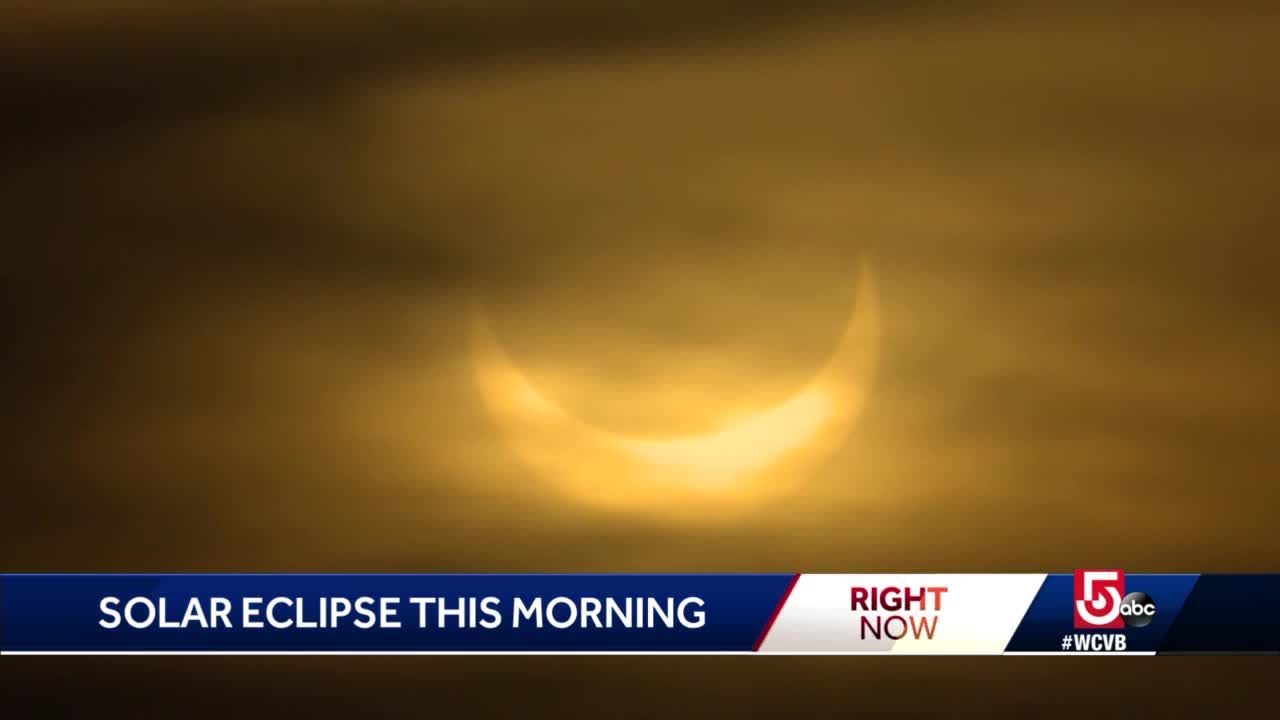 Morning 4: Partial solar eclipse today -- and other news