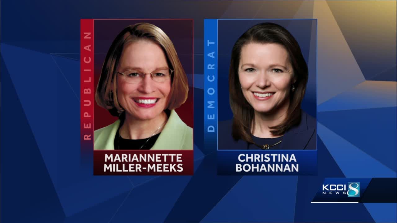 Miller-Meeks And Bohannan Face Off For Iowa's 1st Congressional ...