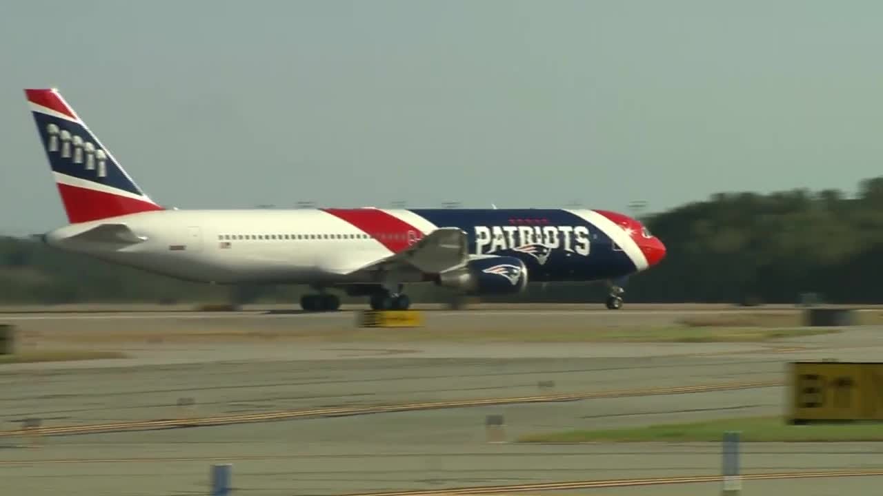 Go inside the Patriots' new '#AirKraft,' a customized Boeing 767