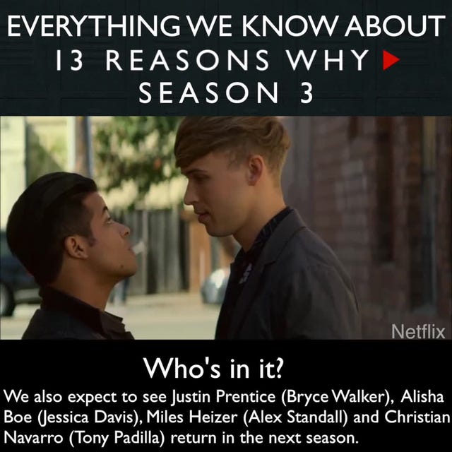 13 Reasons Why Season 3 Release Date Cast Spoilers