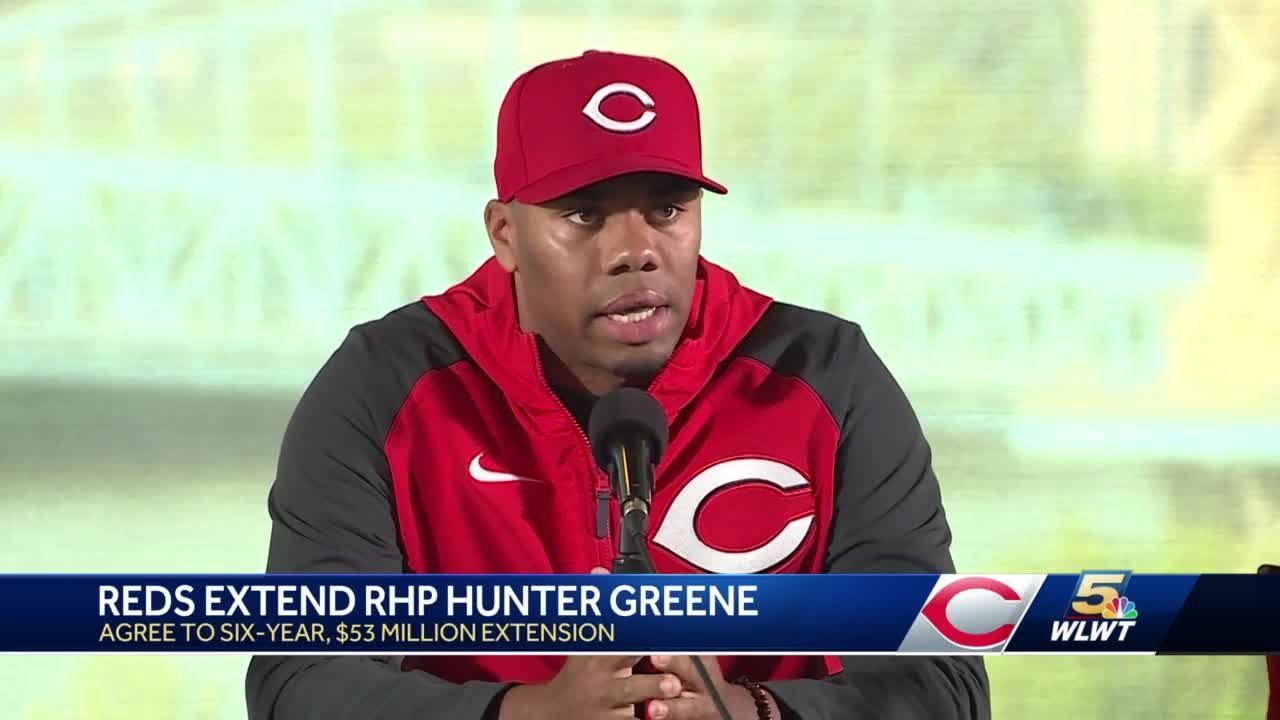 Hunter Greene Agrees to Six-Year, $53 Million Extension With the Reds -  Stadium
